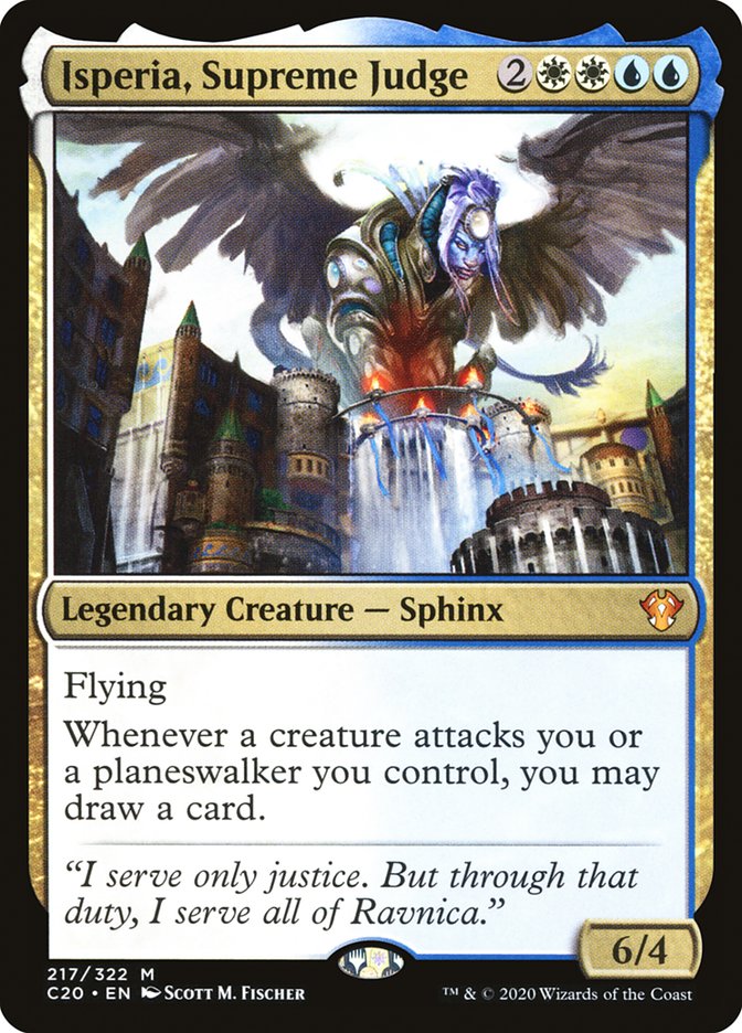 Isperia, Supreme Judge 217/322 (Commander 2020)  | Good Games Morley