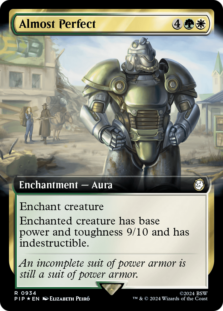 Almost Perfect (Extended Art) (Surge Foil) [Fallout] | Good Games Morley