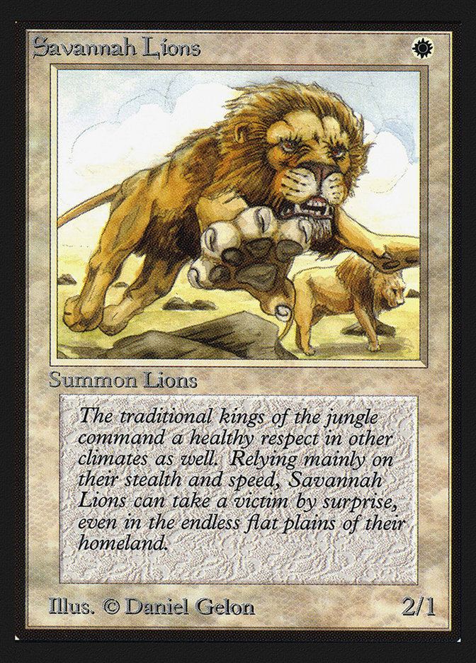 Savannah Lions [Collectors' Edition] | Good Games Morley