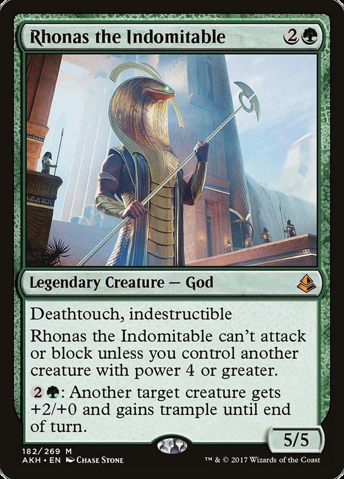 Rhonas the Indomitable 182/269 (Amonkhet)  - Foil | Good Games Morley