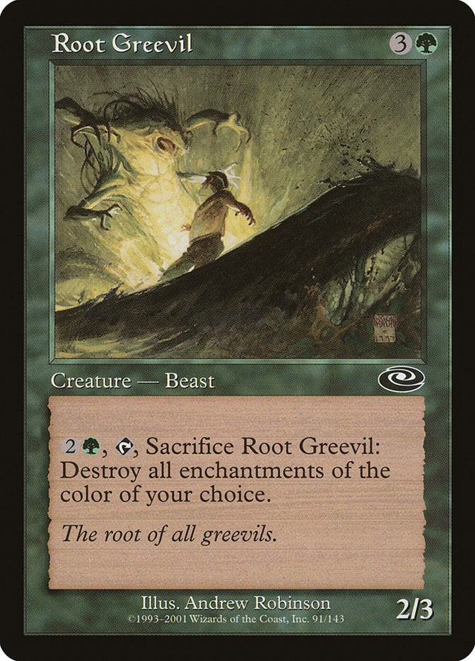 Root Greevil 91/143 (Planeshift)  | Good Games Morley