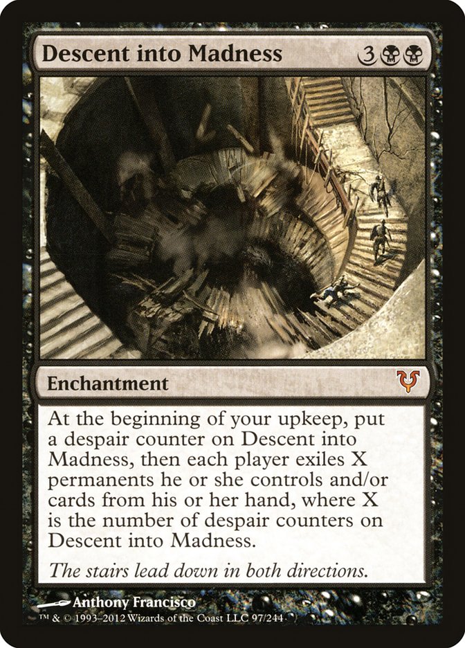Descent into Madness 97/244 (Avacyn Restored)  - Foil | Good Games Morley