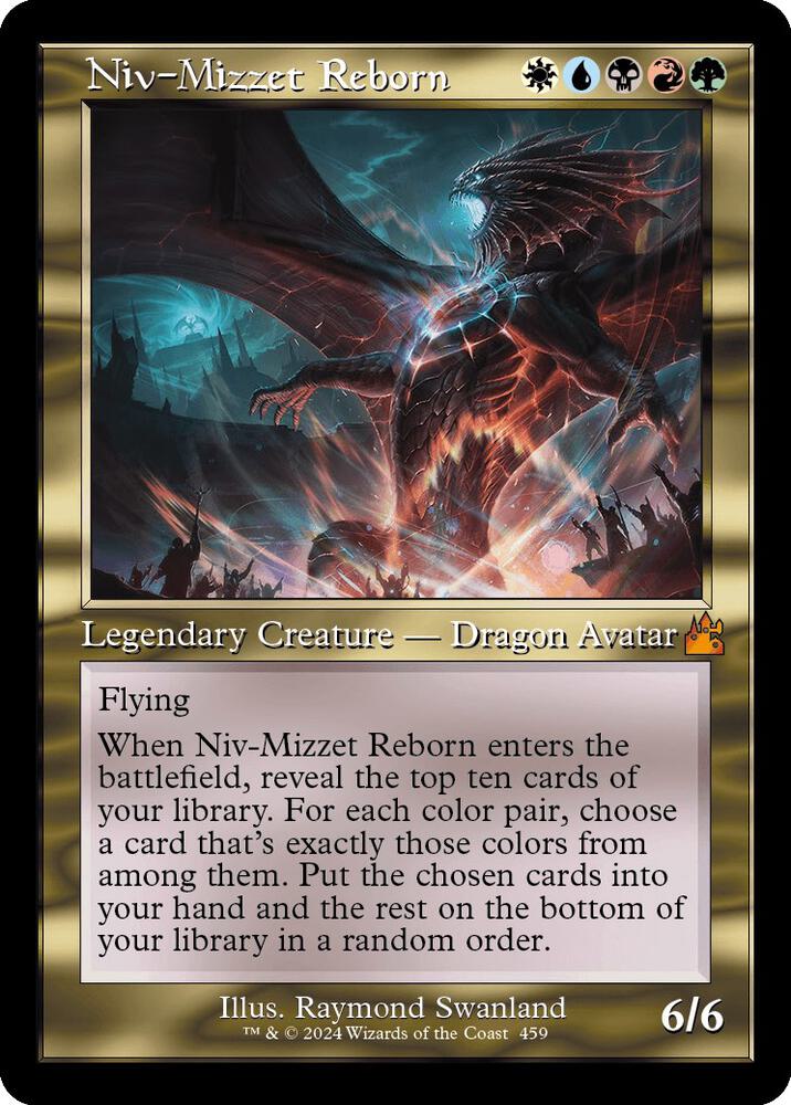 Niv-Mizzet, Reborn 459 (Ravnica Remastered)  - Retro Foil | Good Games Morley