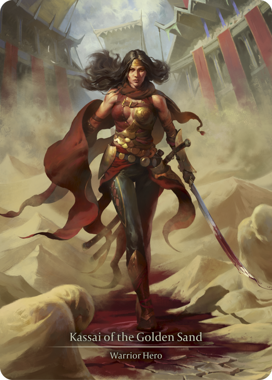 Kassai of the Golden Sand (Marvel) [HVY090] (Heavy Hitters)  Cold Foil | Good Games Morley