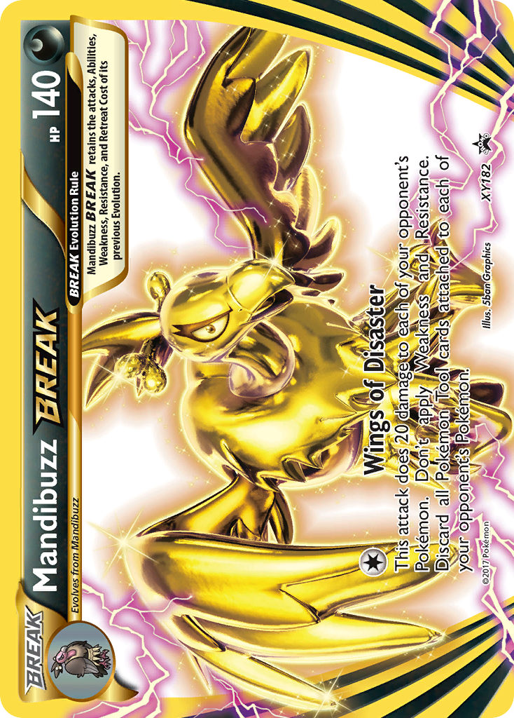 Mandibuzz BREAK (XY182) [XY: Black Star Promos] | Good Games Morley