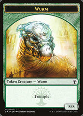 Wurm // Saproling Double-Sided Token [Guilds of Ravnica Guild Kit Tokens] | Good Games Morley