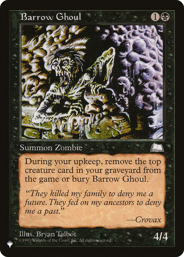 Barrow Ghoul [The List] | Good Games Morley