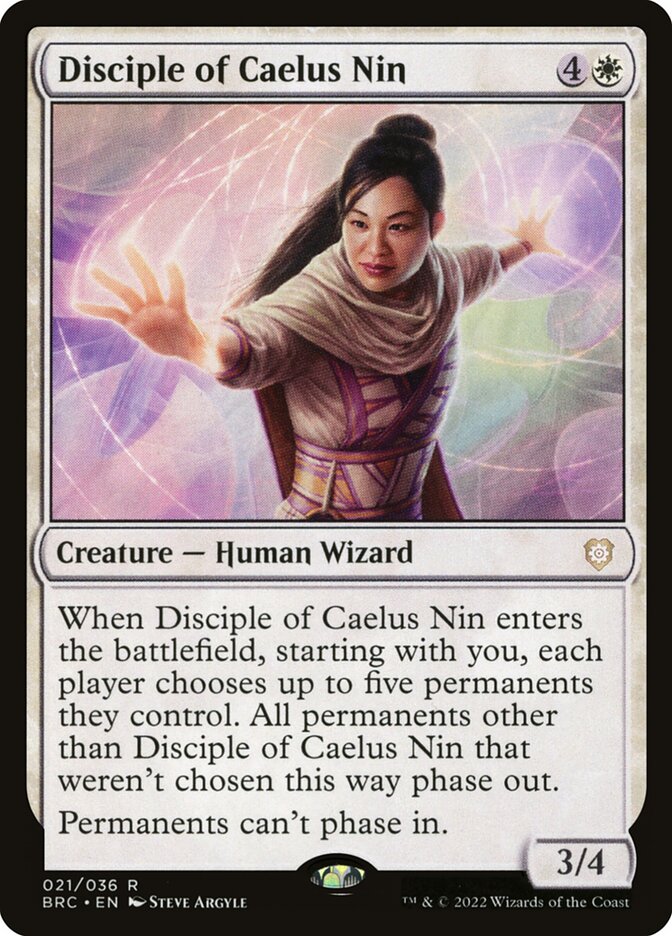 Disciple of Caelus Nin 21/40 (Commander: The Brothers' War)  | Good Games Morley