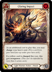 Glaring Impact (Blue) [DTD065] (Dusk Till Dawn)  Rainbow Foil | Good Games Morley