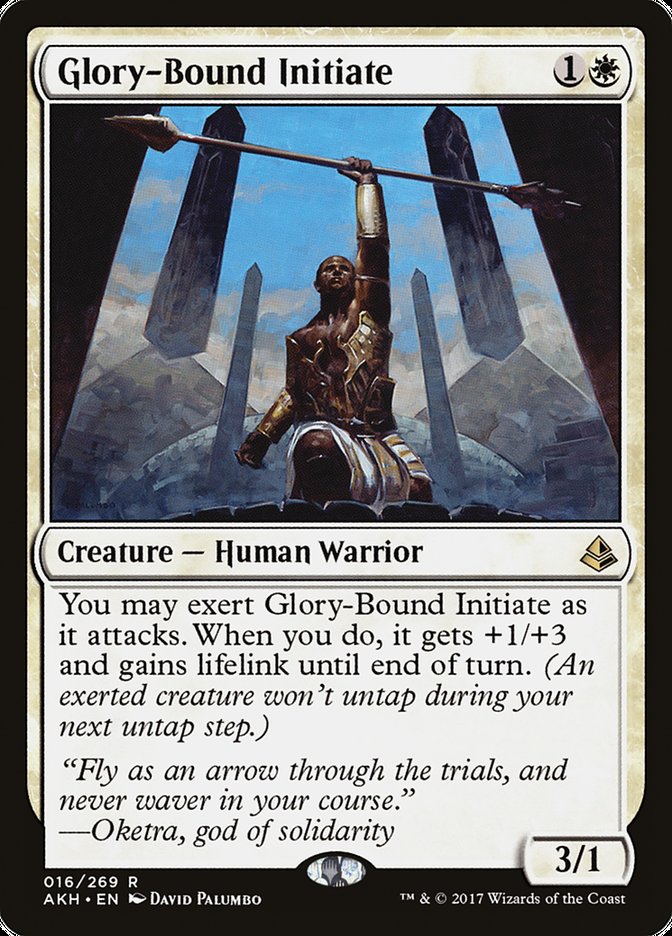 Glory-Bound Initiate 16/269 (Amonkhet)  | Good Games Morley