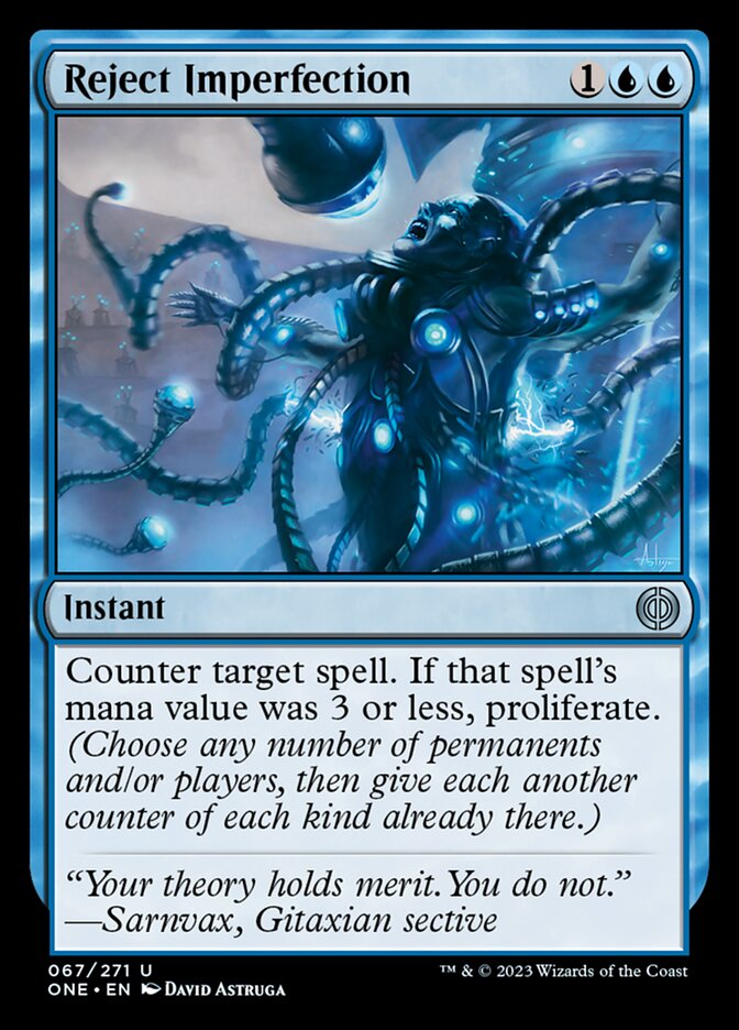 Reject Imperfection [Phyrexia: All Will Be One] | Good Games Morley