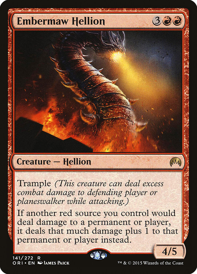 Embermaw Hellion 141/272 (Magic Origins)  | Good Games Morley