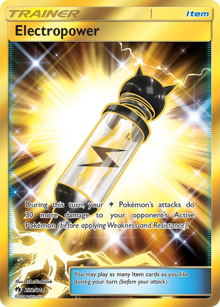Electropower 232/214 (SM - Lost Thunder)  - Holofoil | Good Games Morley