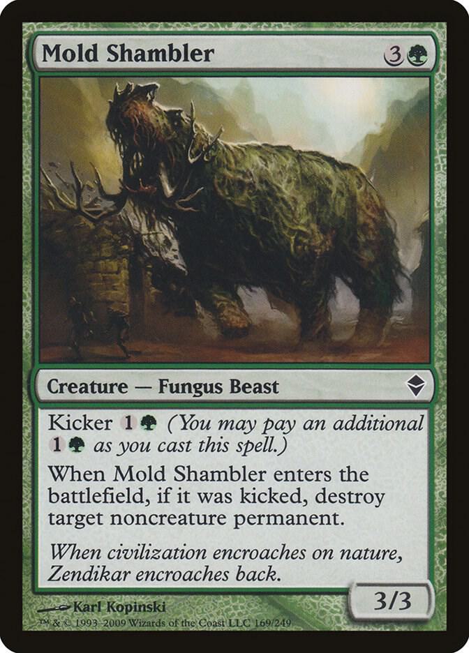 Mold Shambler 169/249 (Zendikar)  - Foil | Good Games Morley