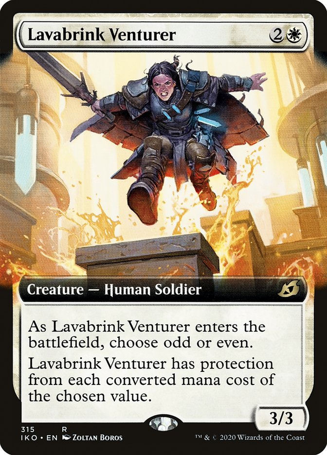 Lavabrink Venturer (Extended Art) [Ikoria: Lair of Behemoths] | Good Games Morley