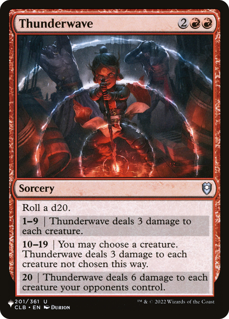 Thunderwave [The List] | Good Games Morley