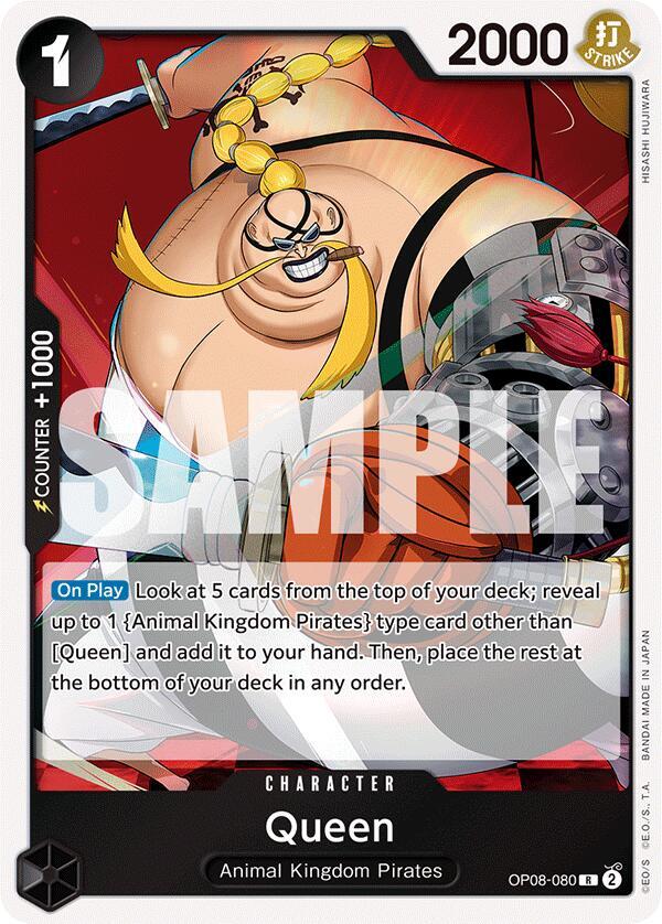 Queen OP08-080 (Two Legends)  - Foil | Good Games Morley
