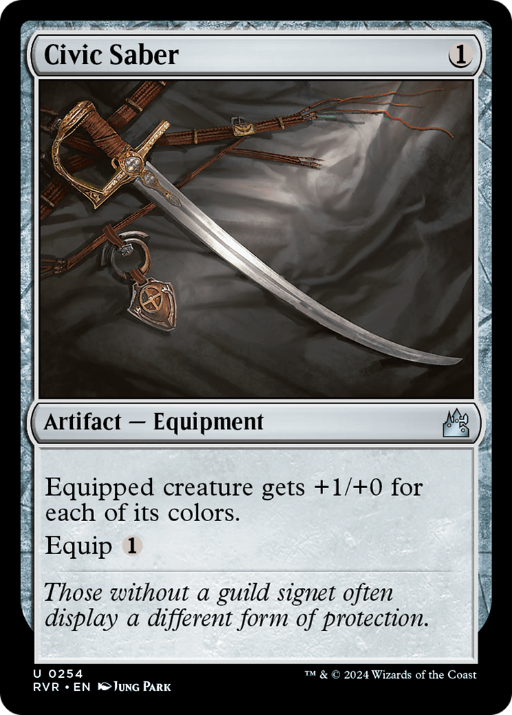 Civic Saber [Ravnica Remastered] | Good Games Morley