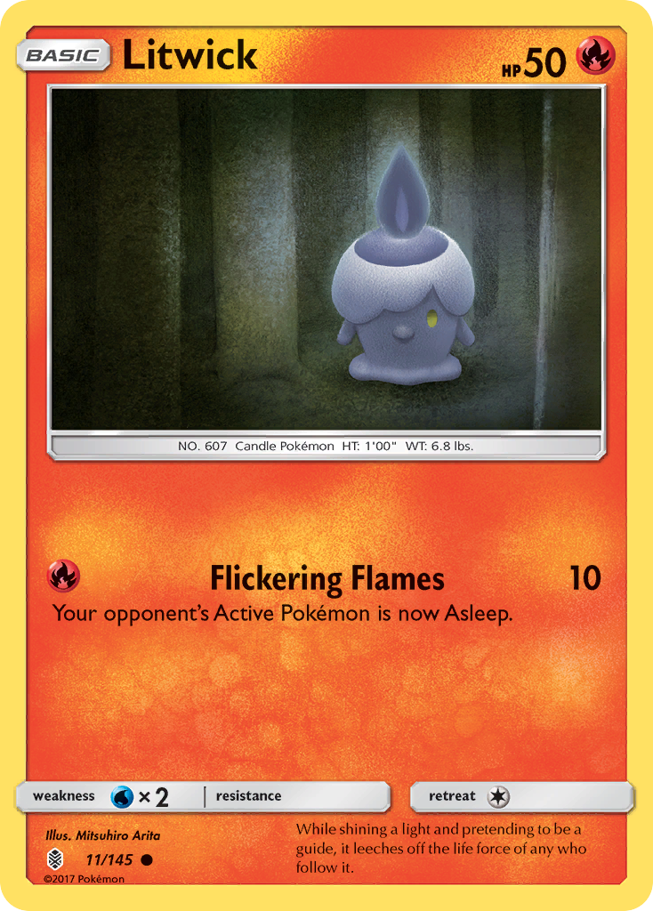 Litwick (11/145) [Sun & Moon: Guardians Rising] | Good Games Morley