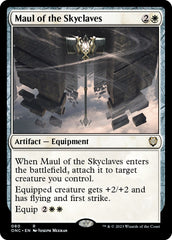 Maul of the Skyclaves [Phyrexia: All Will Be One Commander] | Good Games Morley