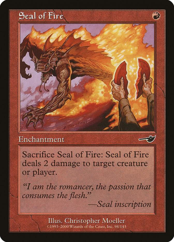 Seal of Fire 98/143 (Nemesis)  - Foil | Good Games Morley