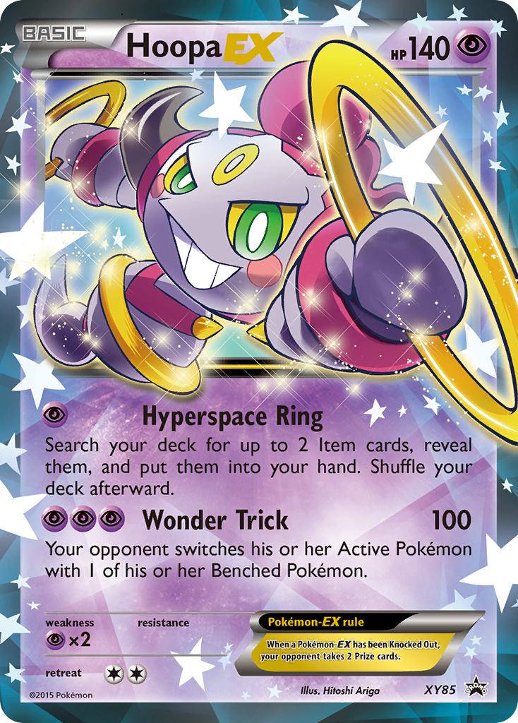 Hoopa EX (XY85) (Collection Promo) [XY: Black Star Promos] | Good Games Morley