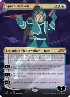 Space Beleren Borderless 276/244 (Unfinity)  - Foil | Good Games Morley
