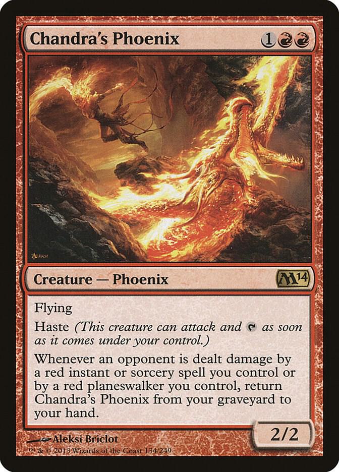 Chandra's Phoenix 134/249 (Magic 2014 (M14))  | Good Games Morley