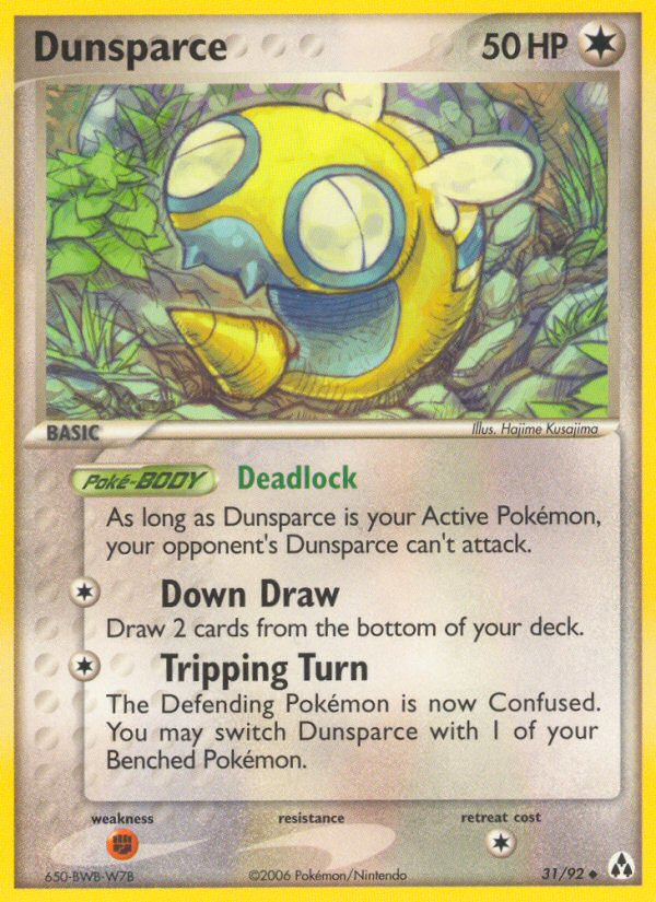 Dunsparce (31/92) [EX: Legend Maker] | Good Games Morley