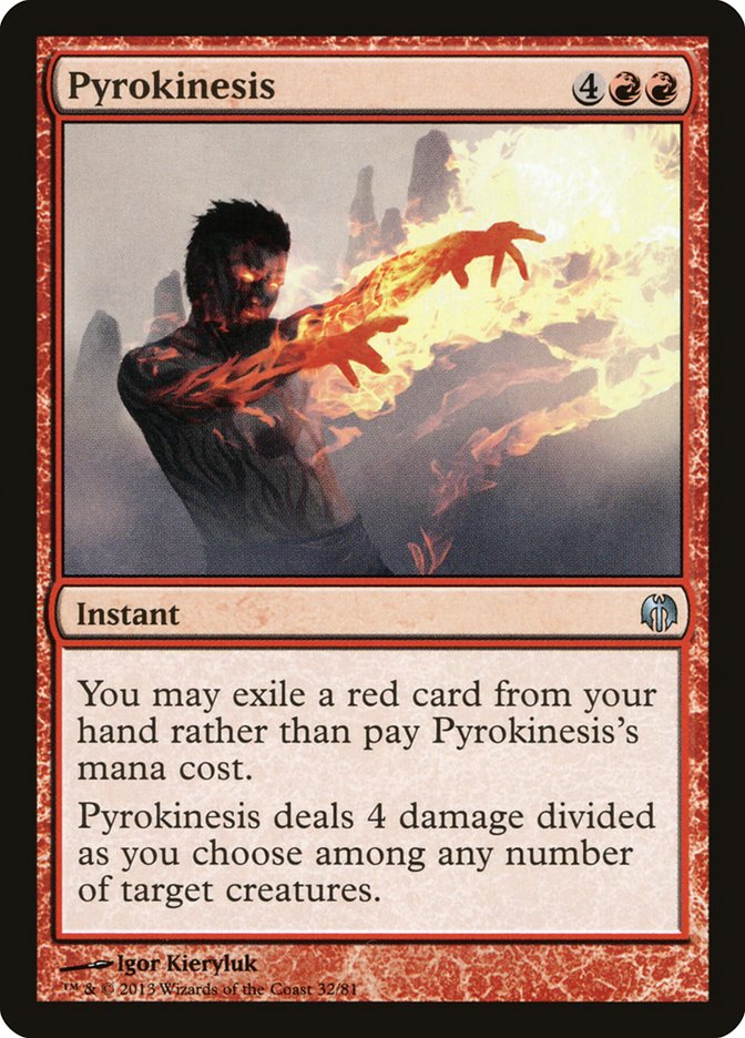 Pyrokinesis [Duel Decks: Heroes vs. Monsters] | Good Games Morley