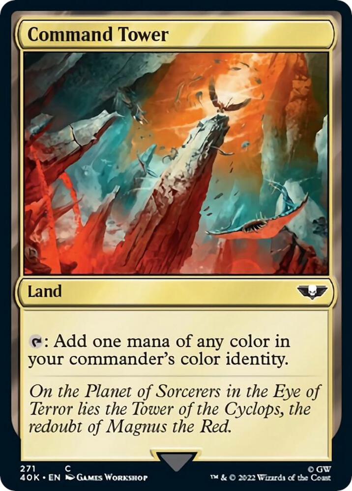 Command Tower 271 (Universes Beyond: Warhammer 40,000)  | Good Games Morley