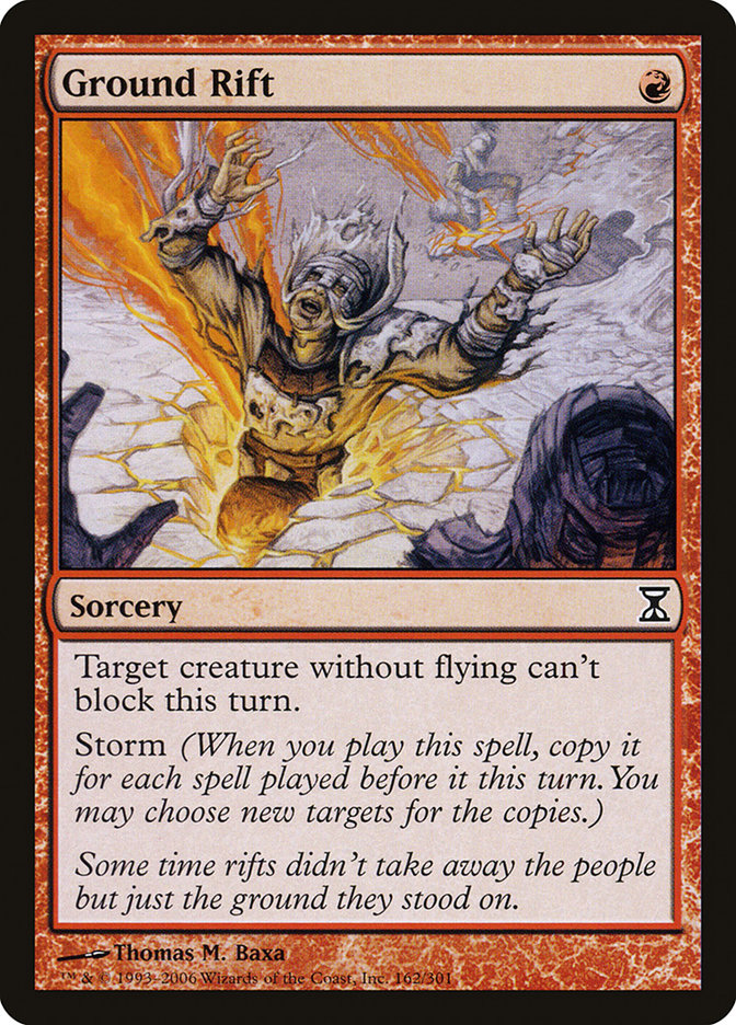 Ground Rift 162/301 (Time Spiral)  - Foil | Good Games Morley