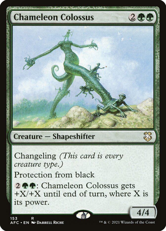 Chameleon Colossus 153/62 (Commander: Adventures in the Forgotten Realms)  | Good Games Morley