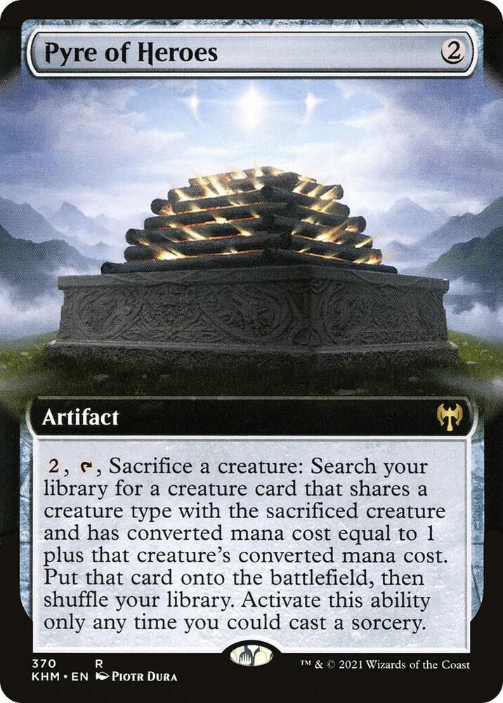 Pyre of Heroes 370/285 (Kaldheim)  - Extended Art | Good Games Morley