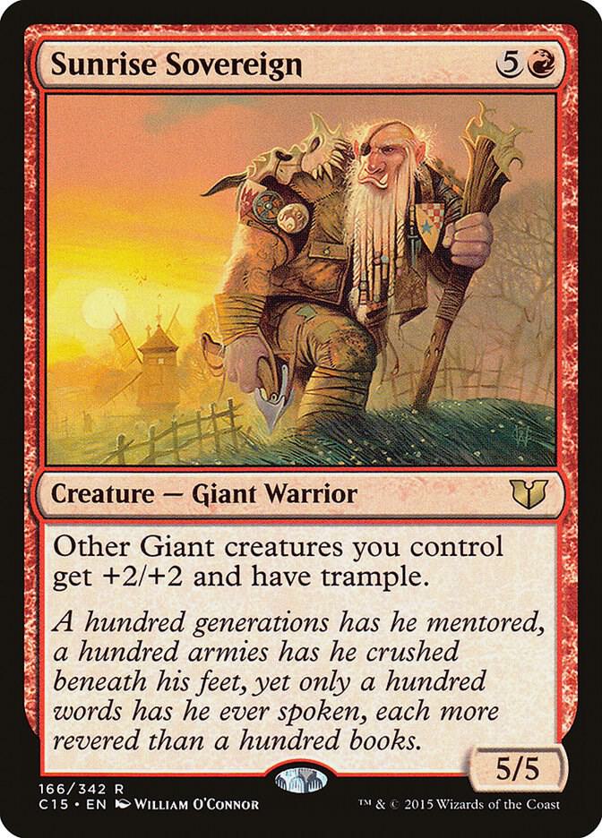 Sunrise Sovereign 166/342 (Commander 2015)  | Good Games Morley