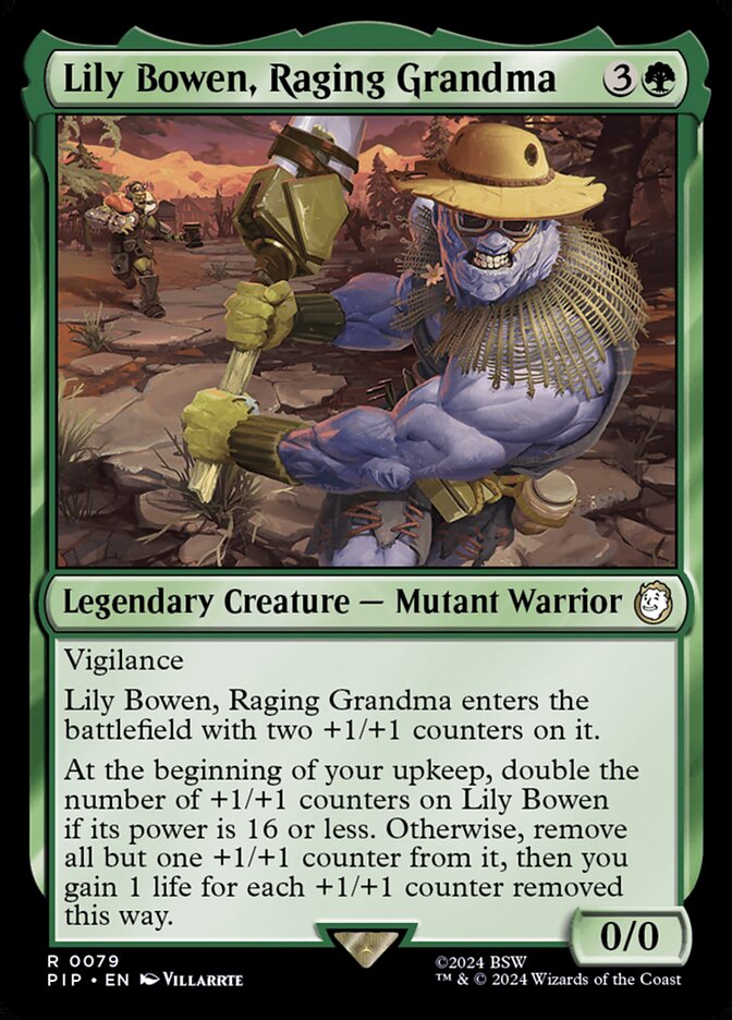 Lily Bowen, Raging Grandma 79/326 (Universes Beyond: Fallout)  | Good Games Morley