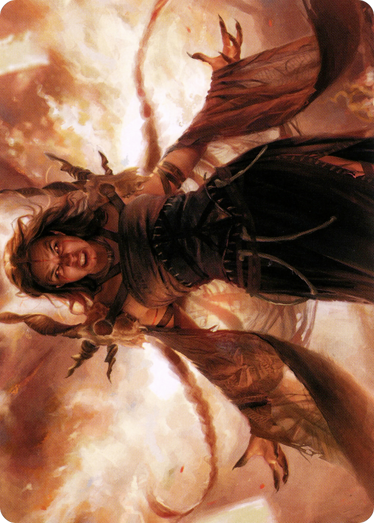 Dragon's Rage Channeler Art Card [Modern Horizons 2 Art Series] | Good Games Morley