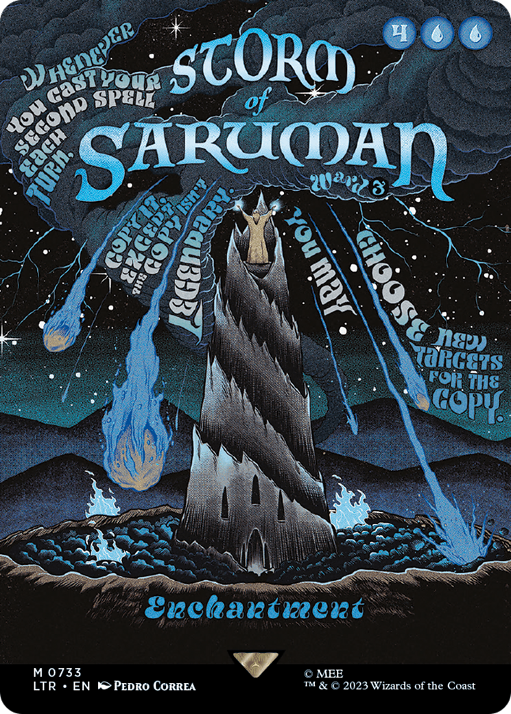 Storm of Saruman (Borderless Poster) [The Lord of the Rings: Tales of Middle-Earth] | Good Games Morley
