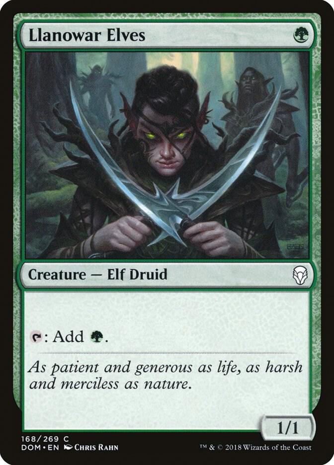 Llanowar Elves 168/269 (Dominaria)  | Good Games Morley