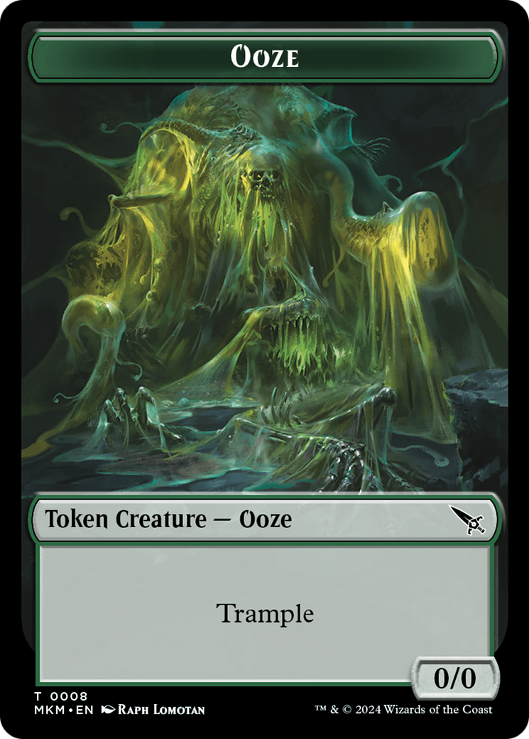 Ooze Token [Murders at Karlov Manor Tokens] | Good Games Morley