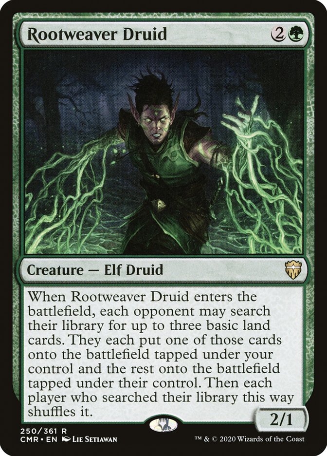 Rootweaver Druid 250 (Commander Legends)  | Good Games Morley