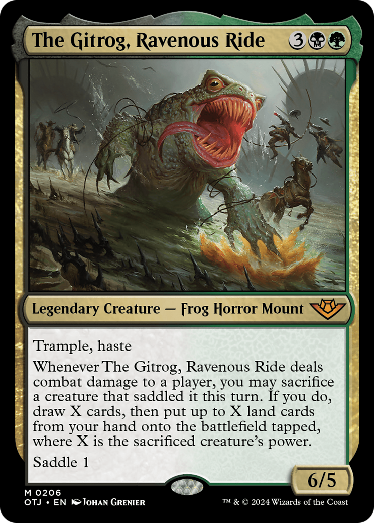 The Gitrog, Ravenous Ride [Outlaws of Thunder Junction] | Good Games Morley