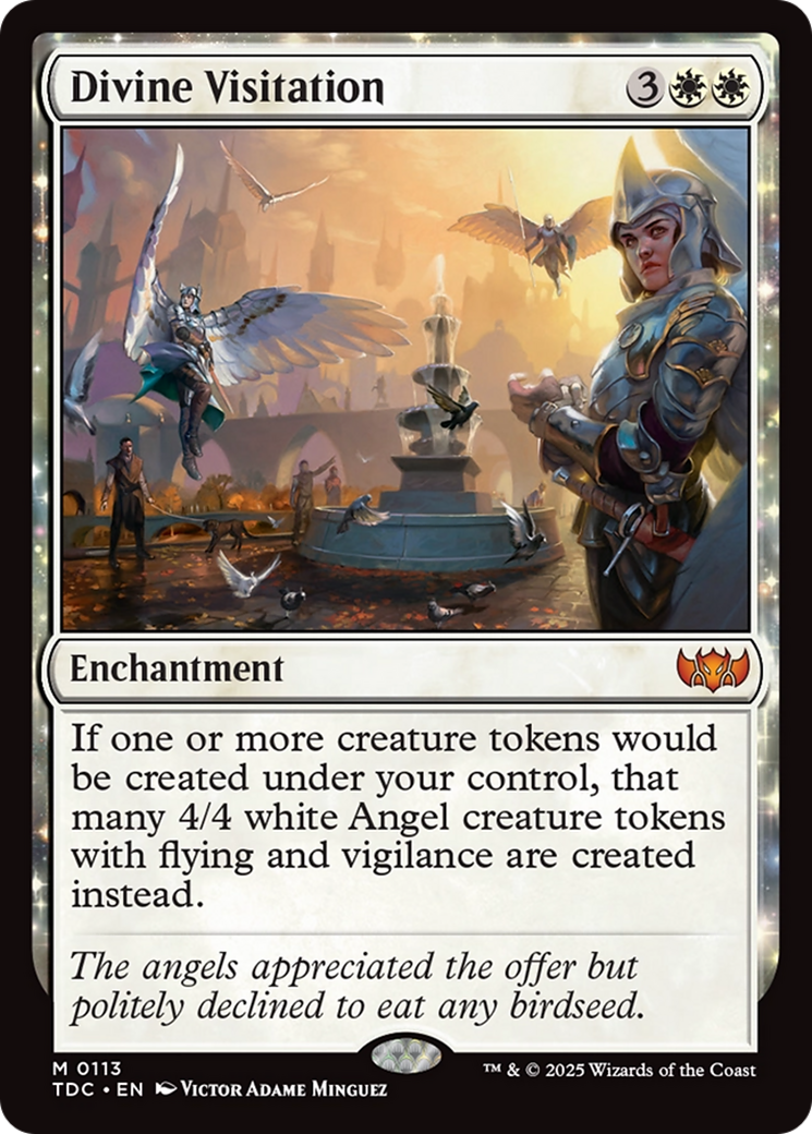 Divine Visitation [Tarkir: Dragonstorm Commander] | Good Games Morley