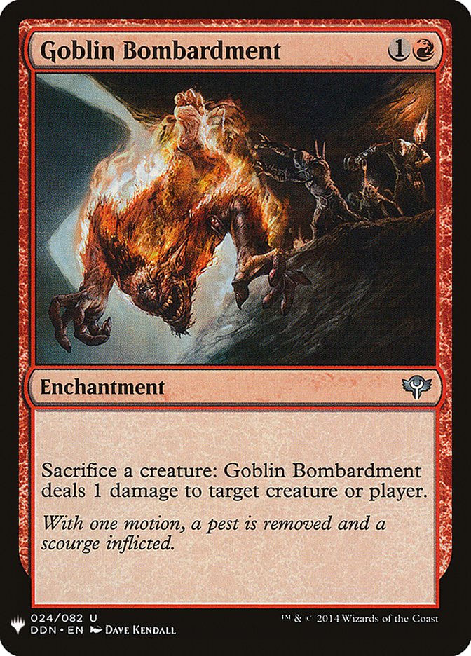 Goblin Bombardment [Mystery Booster] | Good Games Morley