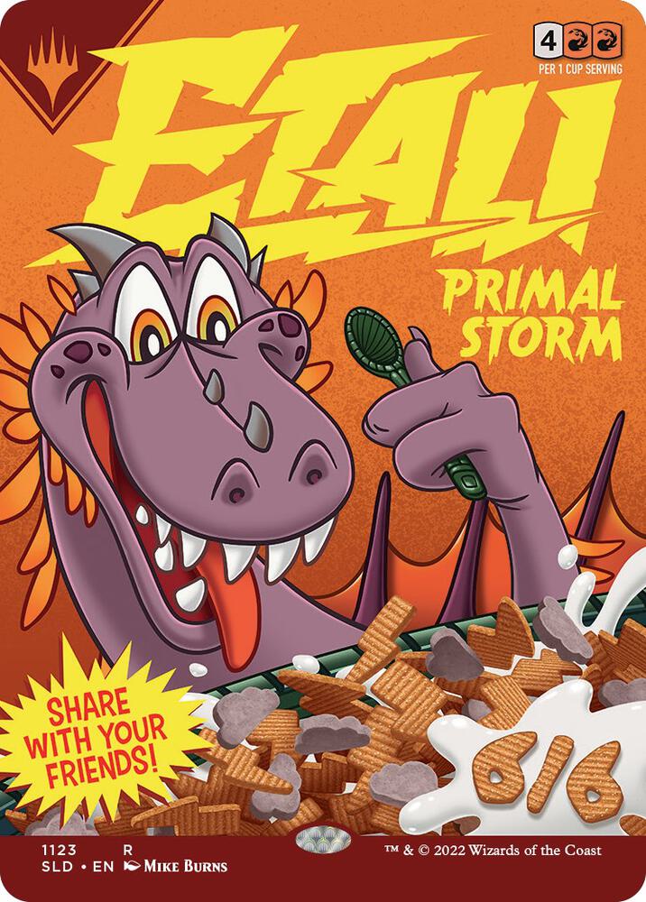 Etali, Primal Storm 1123 (Secret Lair Drop Series)  - Borderless Foil | Good Games Morley