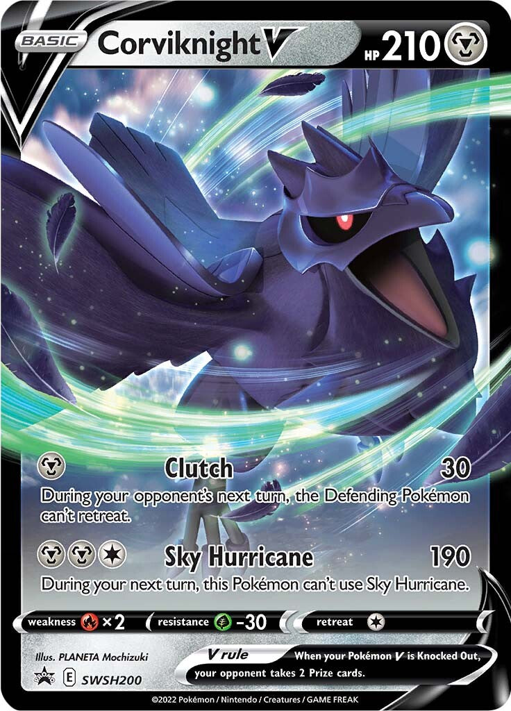 Corviknight V (SWSH200) [Sword & Shield: Black Star Promos] | Good Games Morley