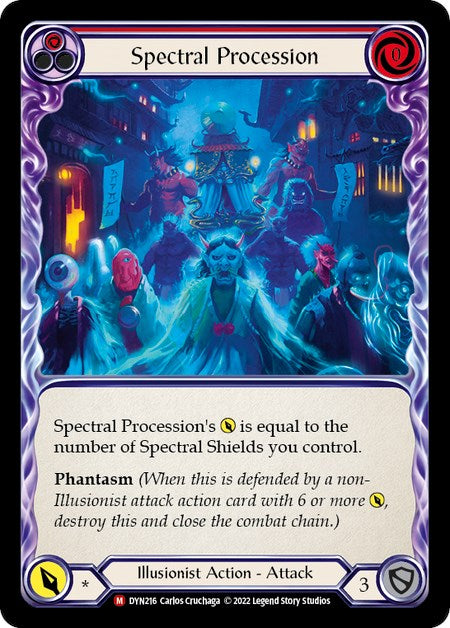 Spectral Procession [DYN216] (Dynasty)  Rainbow Foil | Good Games Morley