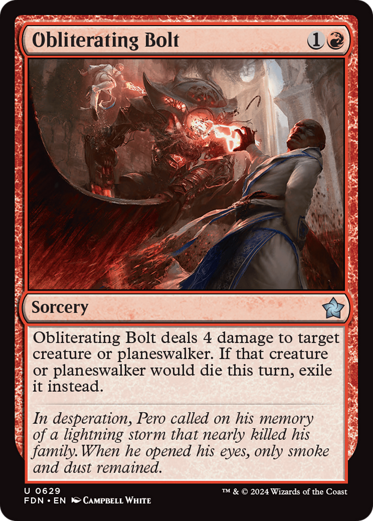 Obliterating Bolt [Foundations] | Good Games Morley
