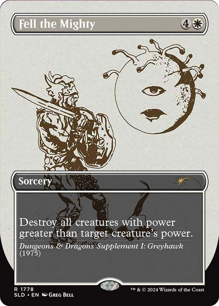Fell the Mighty [Secret Lair Drop Series] | Good Games Morley