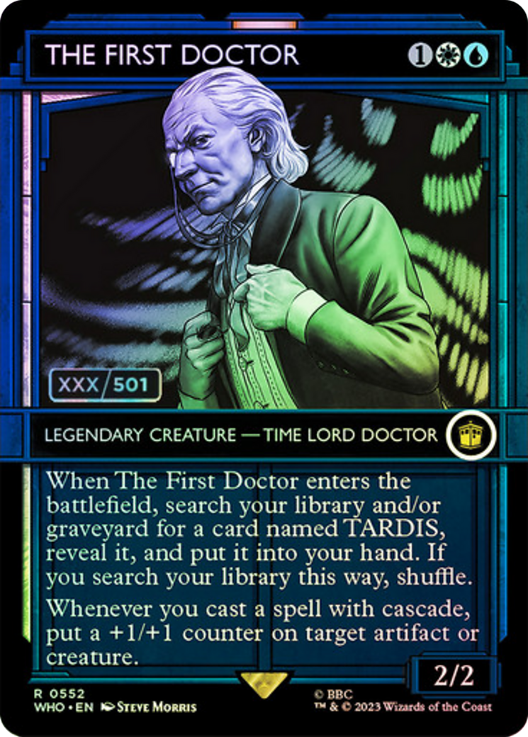 The First Doctor (Serial Numbered) [Doctor Who] | Good Games Morley